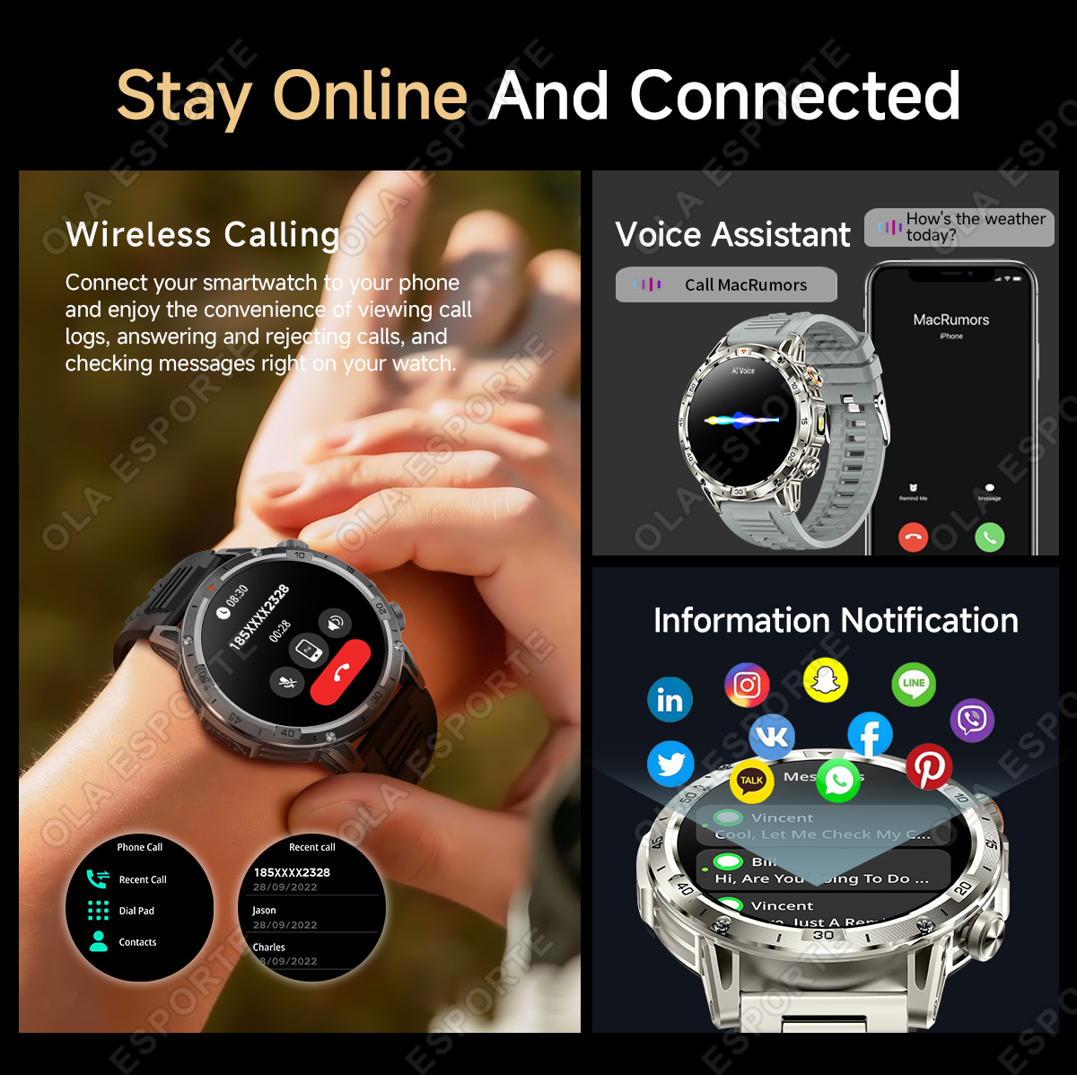 2026 Nieuwe GPS Smartwatch voo - Phase Esports & Gaming Festival recensie en prijs